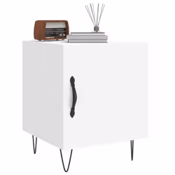 VidaXL 827548 nightstand/bedside table White - Additional view 4