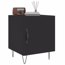 VidaXL 827550 nightstand/bedside table Black - Additional view 4