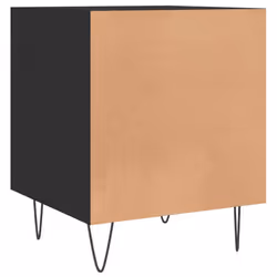 VidaXL 827551 nightstand/bedside table Black - Additional view 8