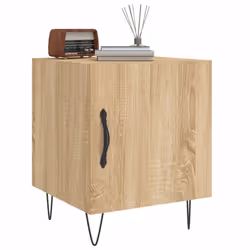 VidaXL 827554 nightstand/bedside table Oak - Additional view 4