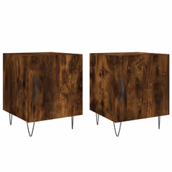 VidaXL 827559, Oak, Iron, Wood, 400 mm, 400 mm, 500 mm, 2 pc(s)