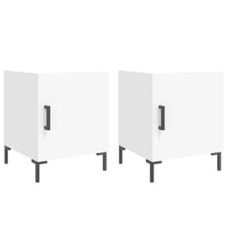 VidaXL 827565 nightstand/bedside table White