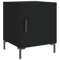 VidaXL 827566 nightstand/bedside table Black