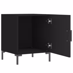 VidaXL 827566 nightstand/bedside table Black