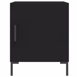 VidaXL 827566 nightstand/bedside table Black - Additional view 4