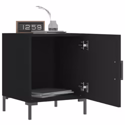 VidaXL 827566 nightstand/bedside table Black - Additional view 8