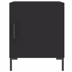 VidaXL 827567 nightstand/bedside table Black