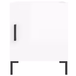 VidaXL 827569 nightstand/bedside table White - Additional view 4