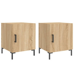 VidaXL 827571 nightstand/bedside table Oak