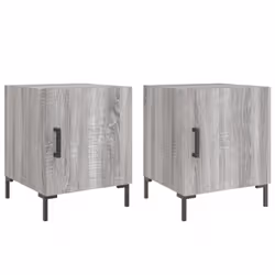 VidaXL 827577, Oak, Iron, Wood, 400 mm, 400 mm, 500 mm, 2 pc(s)