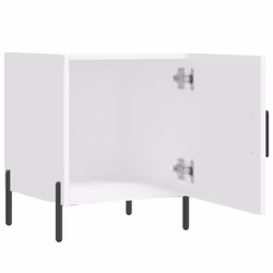 VidaXL 827580 nightstand/bedside table White - Additional view 4