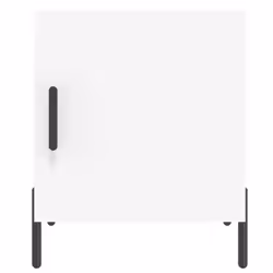 VidaXL 827580 nightstand/bedside table White - Additional view 5