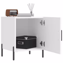 VidaXL 827581 nightstand/bedside table White