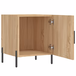 VidaXL 827587 nightstand/bedside table Oak - Additional view 8