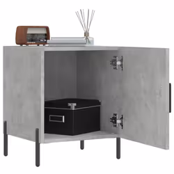 VidaXL 827588 nightstand/bedside table Concrete colour