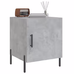 VidaXL 827588 nightstand/bedside table Concrete colour - Additional view 4