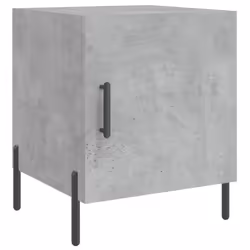 VidaXL 827589, Concrete colour, Iron, Wood, 400 mm, 400 mm, 500 mm, 2 pc(s)