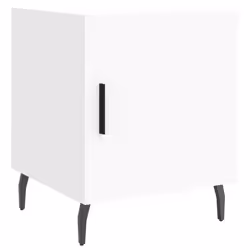 VidaXL 827596, White, Aluminium, Iron, Wood, 400 mm, 400 mm, 500 mm, 1 pc(s)