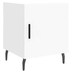 VidaXL 827596 nightstand/bedside table White