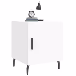VidaXL 827597 nightstand/bedside table White - Additional view 4