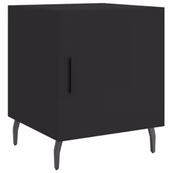 VidaXL 827598, Black, Aluminium, Iron, Wood, 400 mm, 400 mm, 500 mm, 1 pc(s)