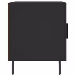 VidaXL 827598 nightstand/bedside table Black - Additional view 7