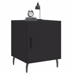 VidaXL 827599 nightstand/bedside table Black