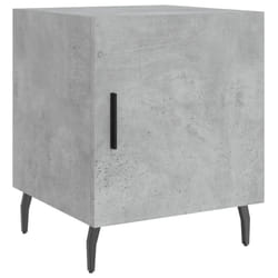 VidaXL 827604 nightstand/bedside table Concrete colour