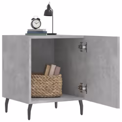 VidaXL 827604 nightstand/bedside table Concrete colour