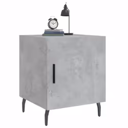VidaXL 827605 nightstand/bedside table Concrete colour - Additional view 4
