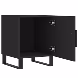 VidaXL 827615 nightstand/bedside table Black - Additional view 5