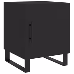 VidaXL 827615 nightstand/bedside table Black - Additional view 6