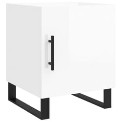 VidaXL 827616 nightstand/bedside table White