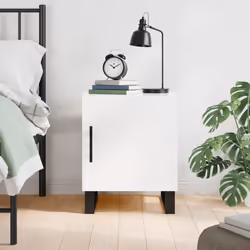VidaXL 827616 nightstand/bedside table White