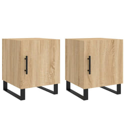 VidaXL 827619 nightstand/bedside table Oak