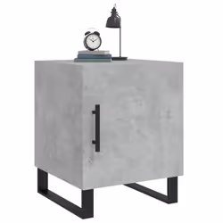 VidaXL 827621 nightstand/bedside table Concrete colour - Additional view 4