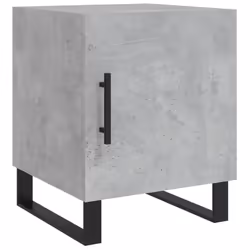 VidaXL 827621 nightstand/bedside table Concrete colour - Additional view 6