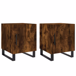 VidaXL 827623, Oak, Iron, Wood, 400 mm, 400 mm, 500 mm, 2 pc(s)