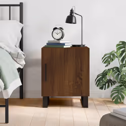 VidaXL 827626 nightstand/bedside table Oak - Additional view 2