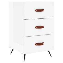 VidaXL 827630 nightstand/bedside table White