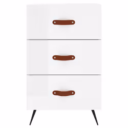VidaXL 827630 nightstand/bedside table White - Additional view 7