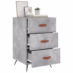 VidaXL 827632 nightstand/bedside table Concrete colour