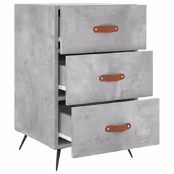 VidaXL 827632 nightstand/bedside table Concrete colour - Additional view 5