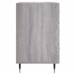 vidaXL Bedside Cabinets Side Table Bedstand Nightstand 2 pcs Engineered Wood - grey sonoma - Additional view 5
