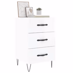 VidaXL 827654 nightstand/bedside table White