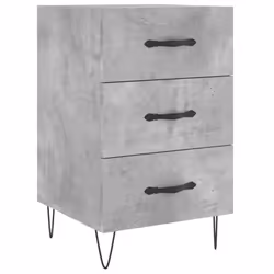 VidaXL 827656, Concrete colour, Iron, Wood, 400 mm, 400 mm, 660 mm, 1 pc(s)