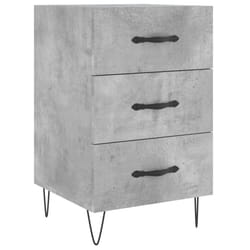 VidaXL 827656 nightstand/bedside table Concrete colour