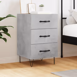 VidaXL 827656 nightstand/bedside table Concrete colour