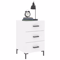 VidaXL 827660 nightstand/bedside table White