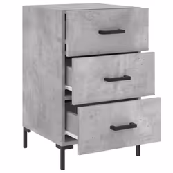VidaXL 827664 nightstand/bedside table Concrete colour - Additional view 7